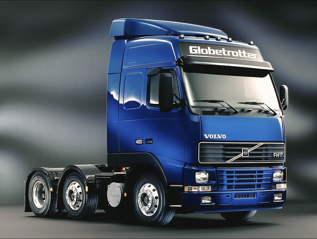 Тягач Volvo FH12 – пневматическая подвеска, полуприцеп