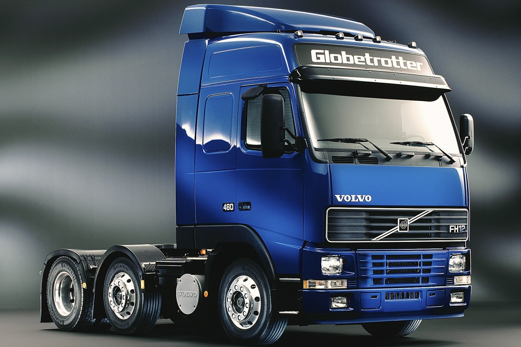 Тягач Volvo FH12 – пневматическая подвеска, полуприцеп